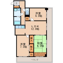 マイルストーン泉の物件間取画像